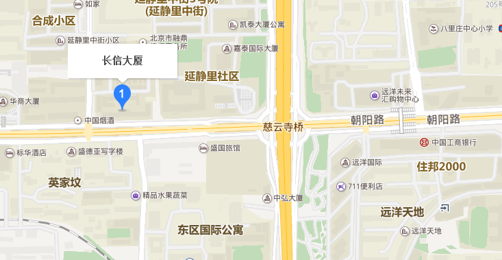 公司位置地图